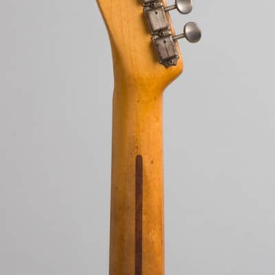 Fender Telecaster Solid Body Electric Guitar (1952), ser. #5117, molded plastic hard shell case. image 6