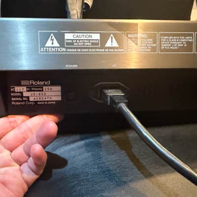 Roland JD-800 61-Key Programmable Synthesizer 1991 - 1995 - Carbon image 5
