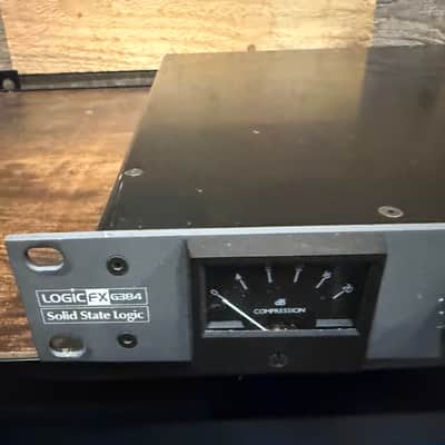 Solid State Logic Logic FX G384 Dual Channel Compressor 1993 - 2003 - Black image 2