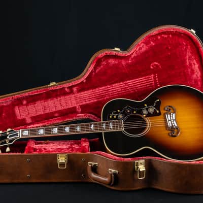 Gibson SJ-200 Sunburst Figured Maple and Sitka Spruce Super Jumbo with Pickup Used (2024) image 25