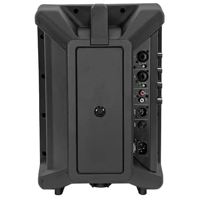 Seismic Connect - Powered 8 Inch Portable 2-Way Compact PA Speaker with Rechargeable Battery - All-In-One PA System image 6