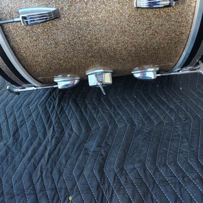 Ludwig 14"(Depth)x20"(Diameter) Bass Drum Keystone Badge 1960's image 8