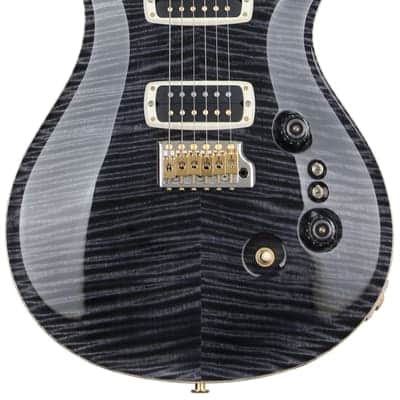PRS Custom 24-08 10-Top Electric Guitar - Gray Black/Black image 2