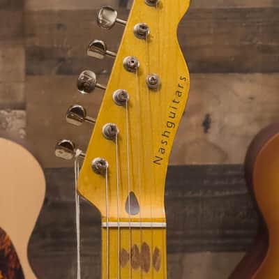 Nash T-52 Olympic White Medium Aging Guitar image 7