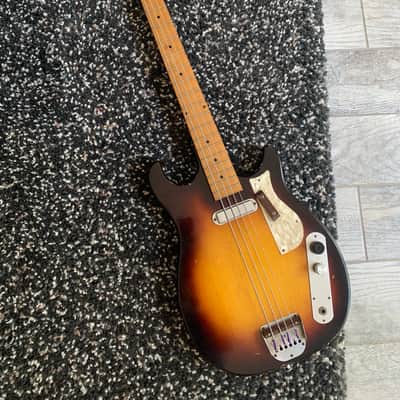 Multivox Marvel Bass 1955 Sunburst - Extremely Rare image 5