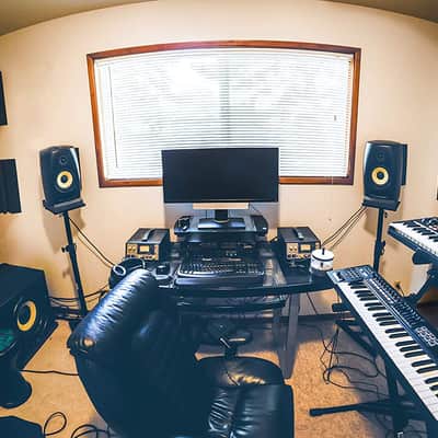 Corner Bass Traps (4 Pack) 12 x 7 x 7 inches Sound Dampening Acoustic Studio Foam image 8