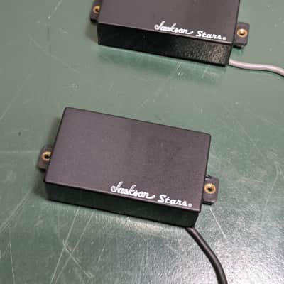Jackson Stars Humbucker pair/set 00's Black Guitar pickups image 1