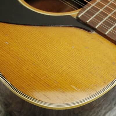 Vintage 1968 made YAMAHA FG-230 Red Label model 12strings Acoustic w/Original Hard case Made in Japan image 6