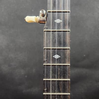 Deering Black Diamond Banjo w/ Hardcase,  5th String Railroad Spike, Natural/Black, ca 2017 image 8