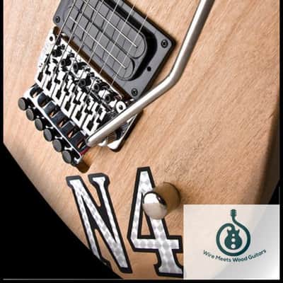 Washburn N4VINTAGE-D Natural Distressed, Nuno Usa Signature Serie w/GCN4 case image 6