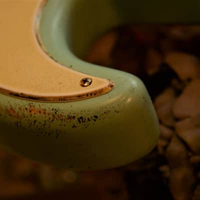 Fender Stratocaster Relic American Nitro Surf Green Custom Shop Fat 50's image 7