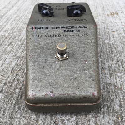 Sola Sound Professional MKII Tone Bender OC81D JIMMY PAGE 1966 Silver Hammer image 16