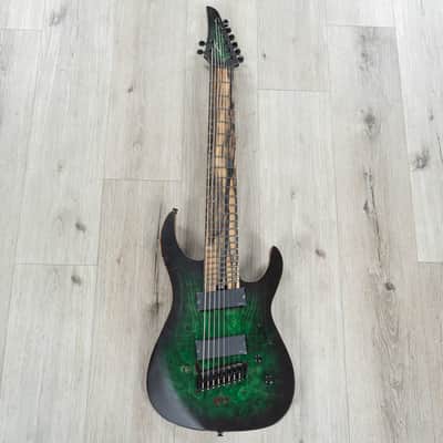 Legator Ninja N8FX 8-String Multi-Scale Guitar, Fishman Fluence Pickups, Nexus image 3