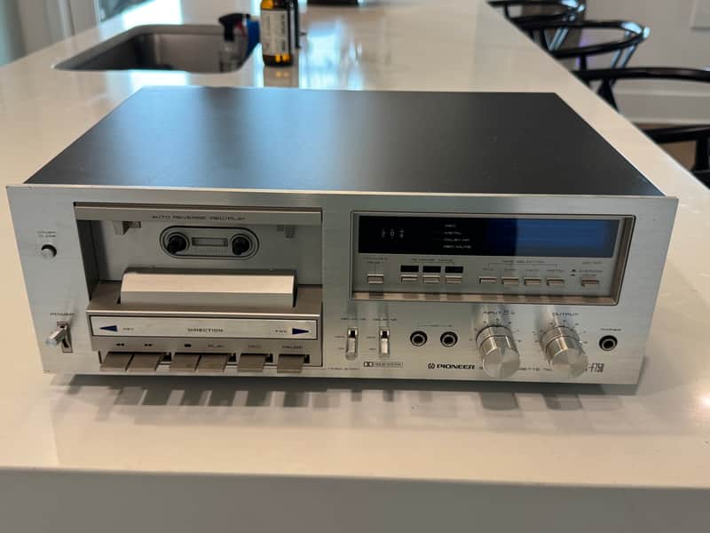 Pioneer CT-F750 Auto Reverse Cassette Tape Deck