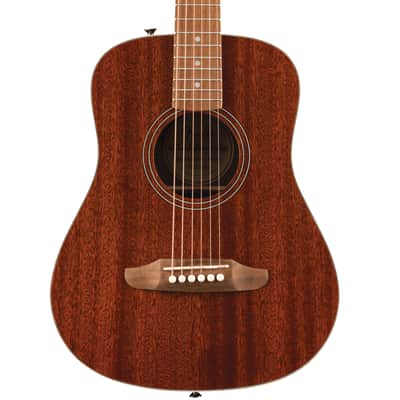 Fender California Standard Redondo Mini in Natural Sapele image 1