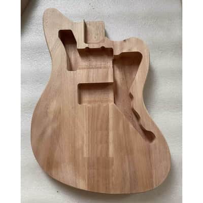 Mahogany Wood Guitar Jazzmaster Style Body image 1