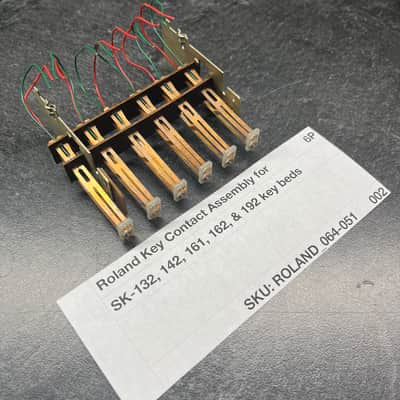 ORIGINAL Roland 6P Key Contact Assembly (064-051) for Jupiter-4, System-100/700, SH-1/2/3/3A/5/7, RS-505, VP-330, Promars, etc