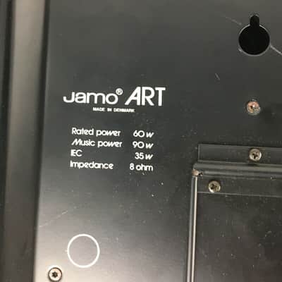 JAMO ART A-510 standing or wall-mounted design speakers Vintage 1980s image 8