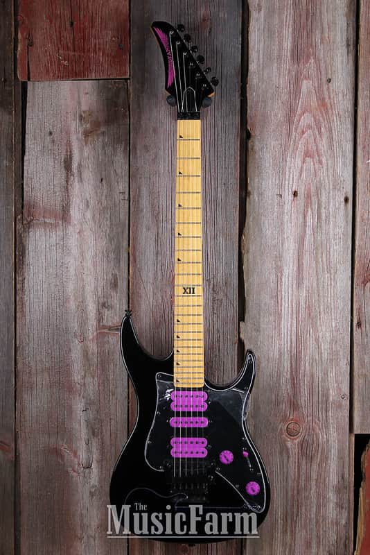 Dean JCVX P CKB Jacky Vincent Electric Guitar Floyd Rose DMT HSH Classic Black image 1