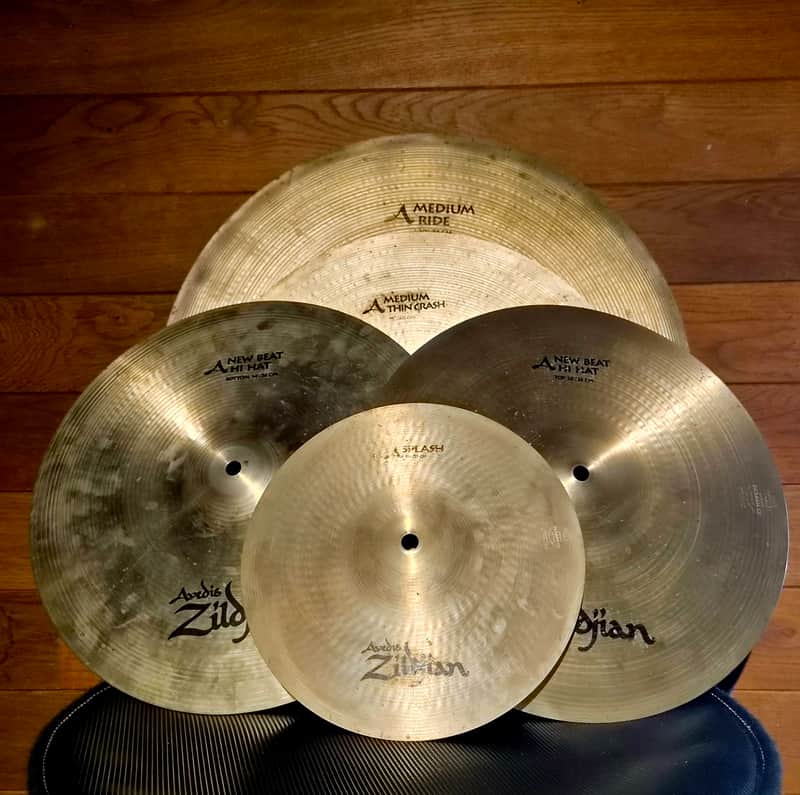Zildjian Avedis set. 20", 14"hh , 16", 10" 2000s - Traditional image 1
