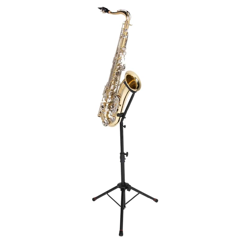 Gator Frameworks GFW-BNO-SAXTALL Supporto alto a treppiede per sax alto e tenore image 1