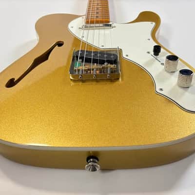 Fender Squier Telecaster Thinline '60s Classic Vibe 2022 - Aztec Gold image 13