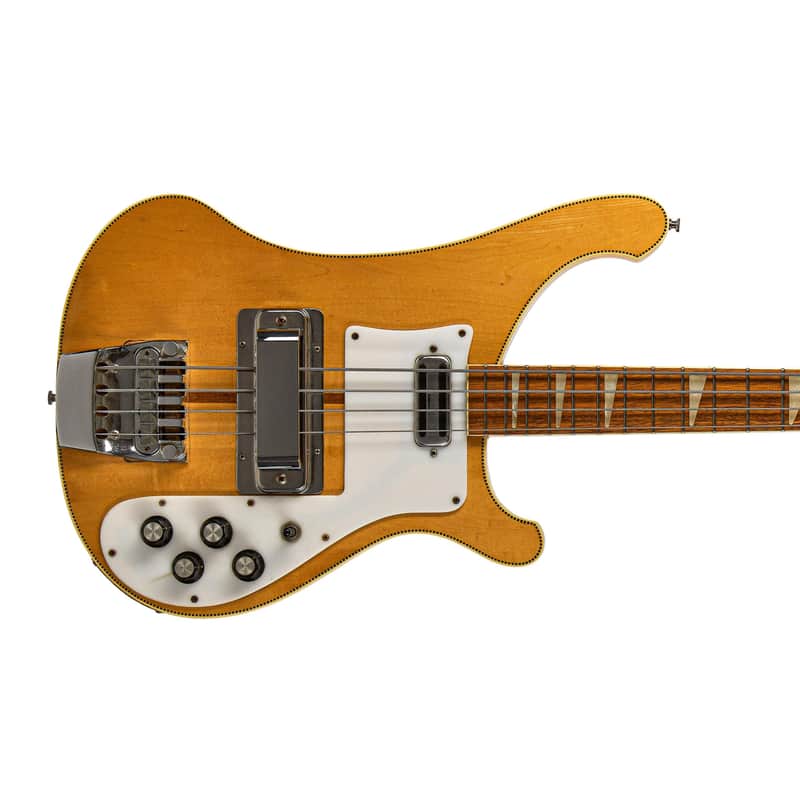 Rickenbacker 4001 Mapleglo / Checkerboard Binding (Pre-Owned, 1973, VG+) #ME 2174 image 1