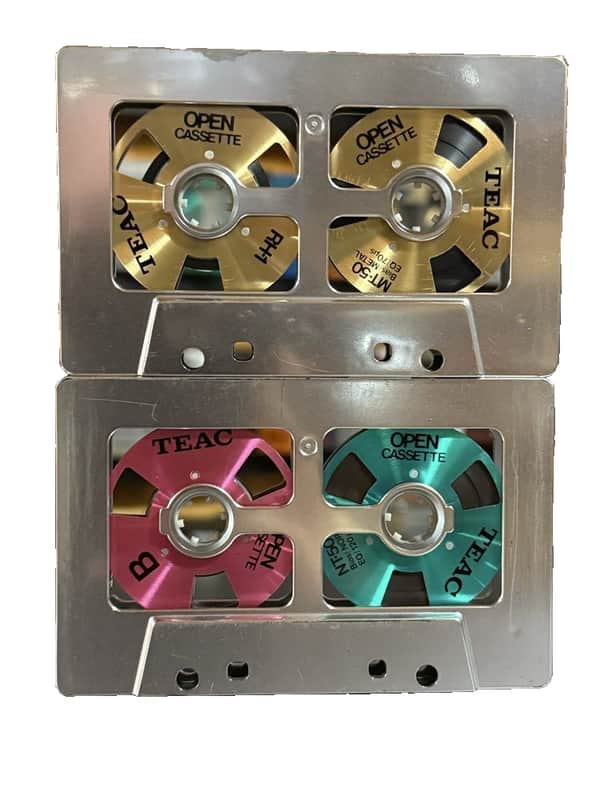TEAC OPEN — Rare Vintage Cassete Blank 1 Piece Reel-to-Reel Tape Japan Open... image 1