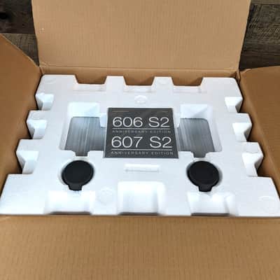 B&W Bowers And Wilkins 606 S2 Anniversary Ed. Speakers - Black - Open Box image 16