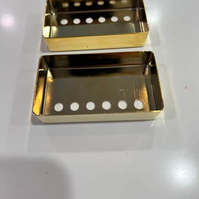 Vintage Spec '59 PAF Gold Humbucker Covers For Gibson Style Pickups image 6