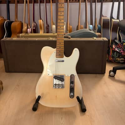Vtt Relics Partscaster- MJT refin, Fender Jimmy Page pickups - White Blonde Nitro image 1
