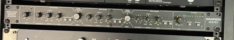 Drawmer 1976 Stereo Saturation and Width Processor 2019 - Present - Black image 1