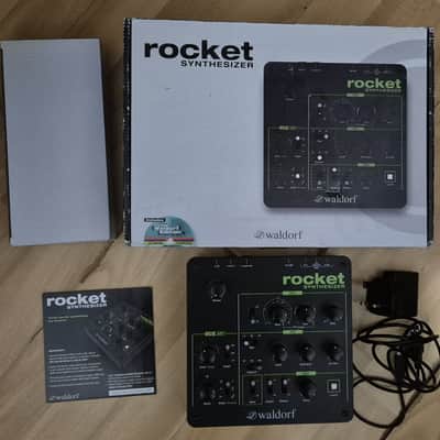 Waldorf Rocket Synthesizer 2013 - 2020 - Black image 1