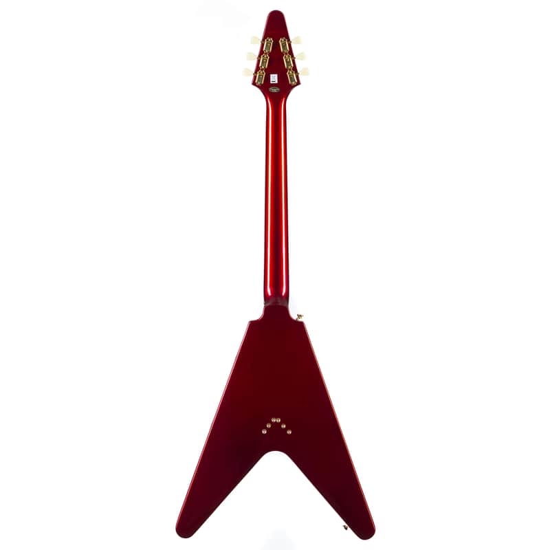 Epiphone Flying V Ruby Red Metallic - Electric Guitar | Reverb