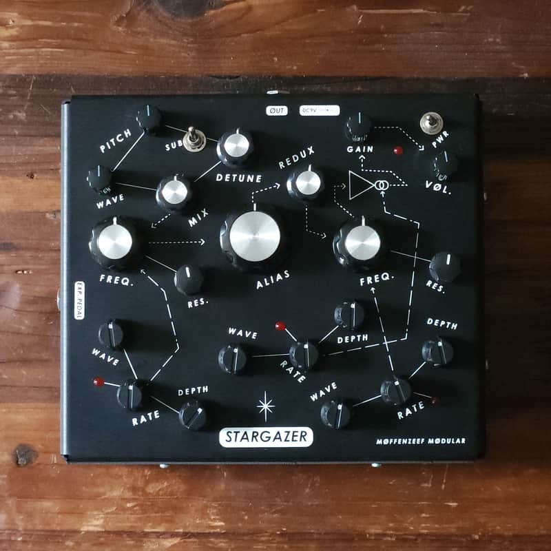 Moffenzeef Modular Stargazer Digital Drone Synthesizer - Black image 1