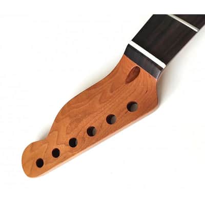 22 frets Satin Nitro varnished Roasted Mapple Neck, Rosewood fretboard, for Telecaster image 10