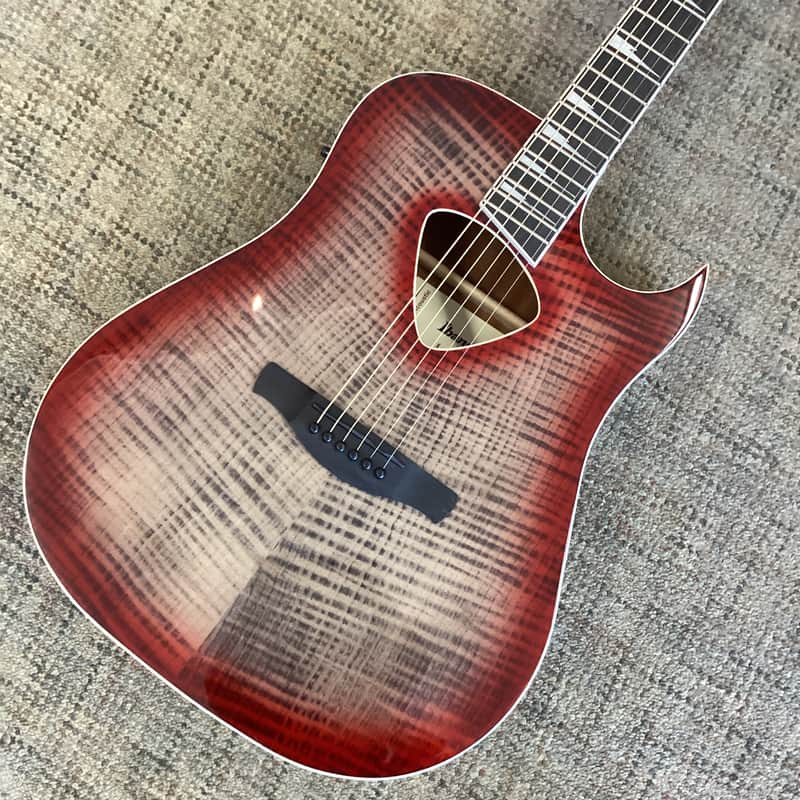 Ibanez ALT50FA-RDB Altstar in Red Doom Burst High Gloss image 1
