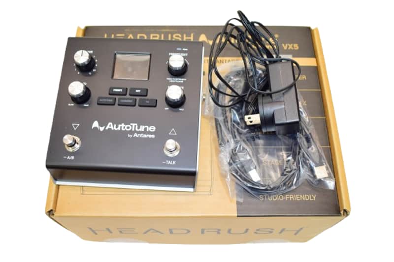 Headrush VX5 Vocal Effects Pedal with Antares AutoTune w/ Box