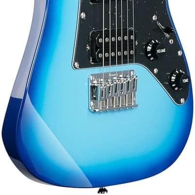 Ibanez miKro GRGM21M Electric Guitar Blue Burst image 7