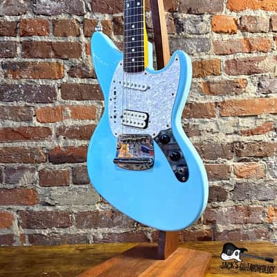 Fender Jag-Stang Kurt Cobain Signature *MIJ* Electric Guitar (1997 - Sonic Blue) image 9