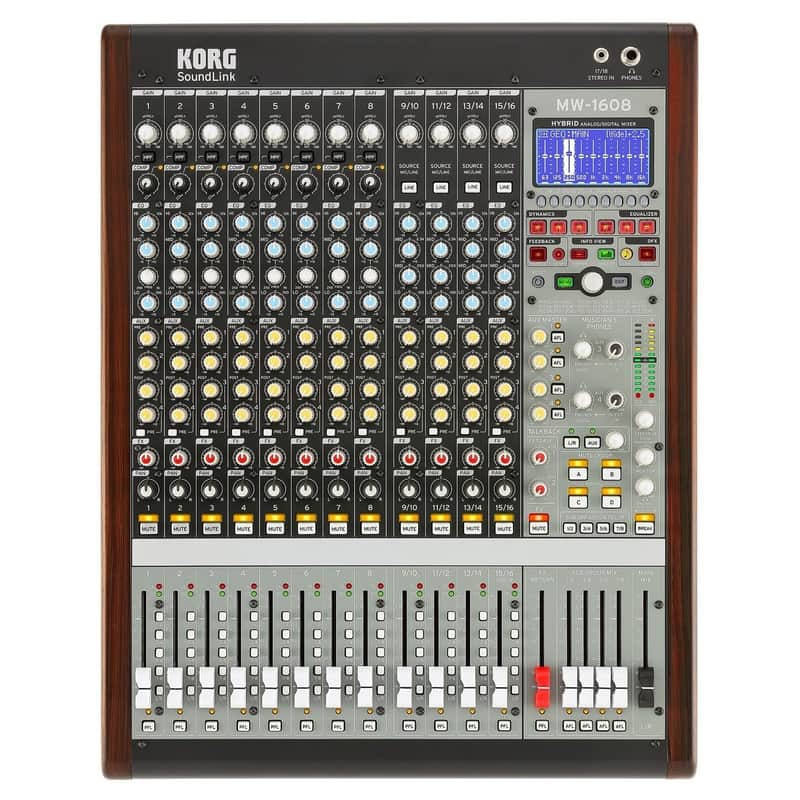 Korg MW1608 SoundLink 16-Channel 8-Bus Mixer image 1