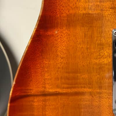 Fender American Select Carved Top Koa Telecaster 2012 - Sienna Edge Burst image 9