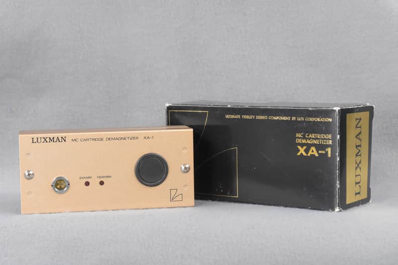 LUXMAN XA-1 MC Cartridge Demagnetizer W/ Original Box In Excellent Condition image 1