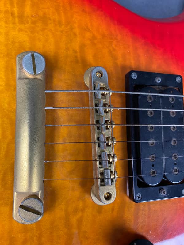 Burny MG-85X Mockingbird Fernandes 1990's Cherry Burst | Reverb