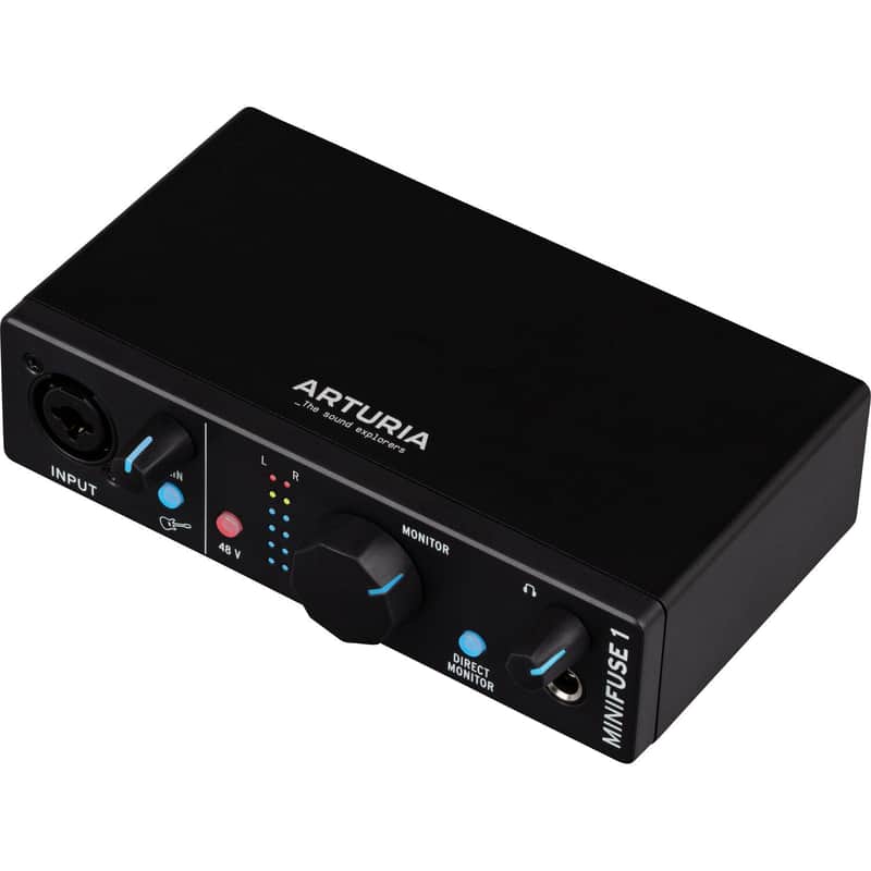 Arturia MiniFuse 1 USB-C Audio Interface - Black image 1