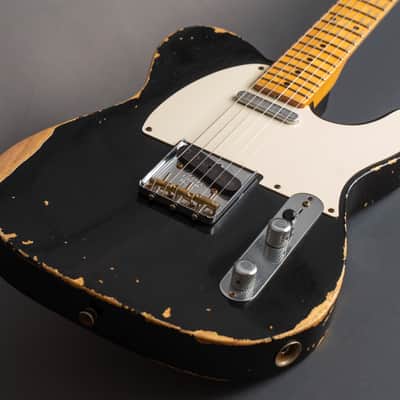 Fender 1953 Telecaster Heavy Relic Black 2007 image 6