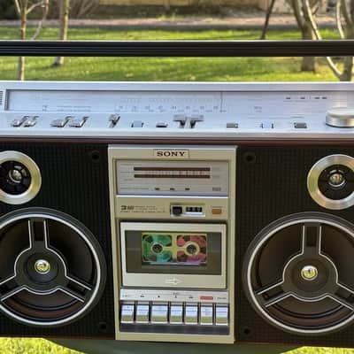 SONY CFS-V8 ZILBAR Rare Vintage Boombox Serviced Tested Japanese Analog Hi-Fi image 2