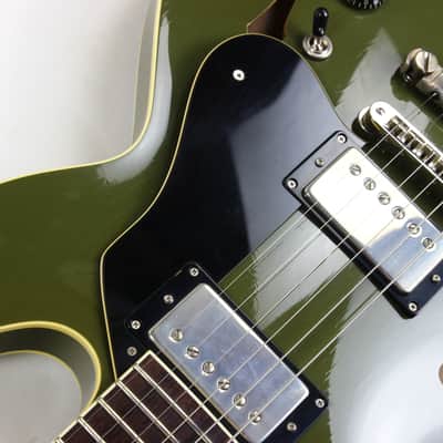 2024 Collings I-35 LC AGED Olive Drab Green | Throbak SLE-101 Plus MXV, Ameritage Case image 20