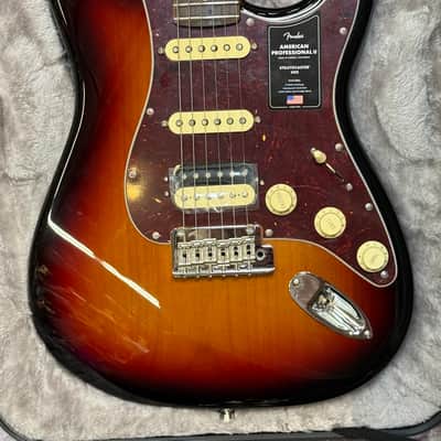 Fender American Professional II Stratocaster HSS RW 2022 3 Tone Sunburst New Unplayed Auth Dealer 8lb3oz #015 image 3