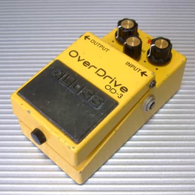The First Month AUG 1997 Boss OD-3 OverDrive (Silver Label) 1997 - Present - Yellow image 1